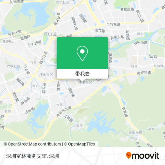 深圳富林商务宾馆地图