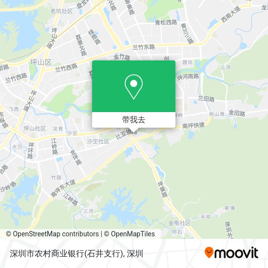 深圳市农村商业银行(石井支行)地图