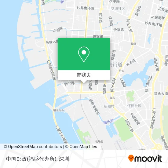 中国邮政(福盛代办所)地图