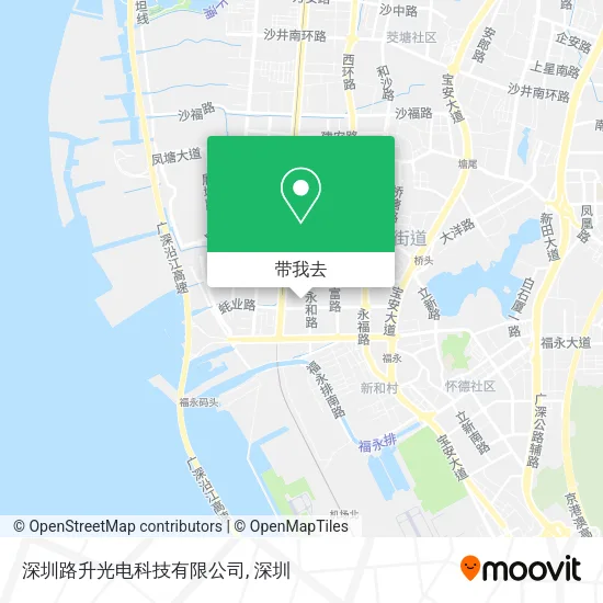 深圳路升光电科技有限公司地图