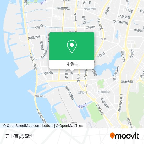 开心百货地图