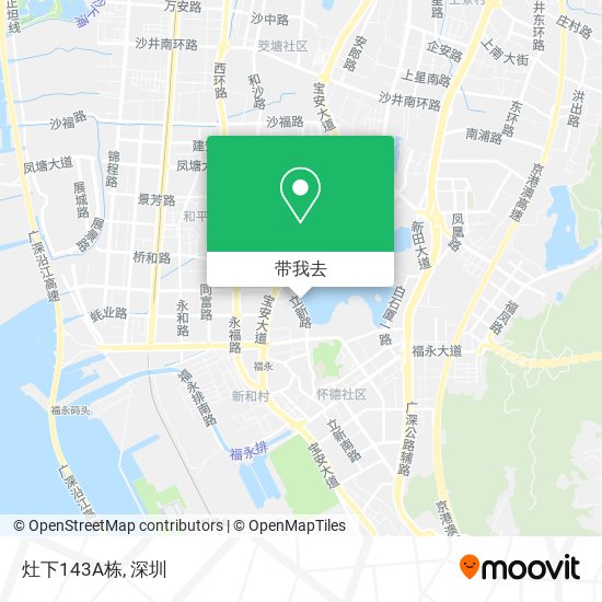 灶下143A栋地图