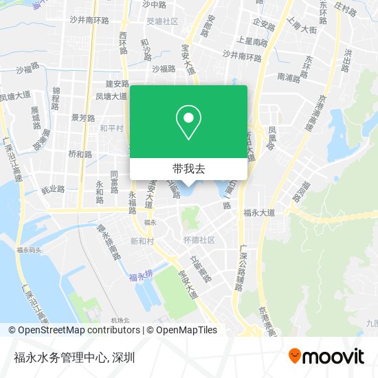 福永水务管理中心地图