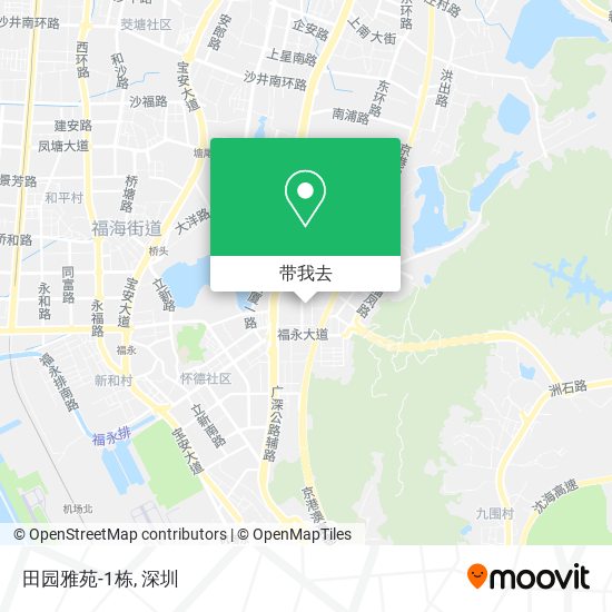 田园雅苑-1栋地图