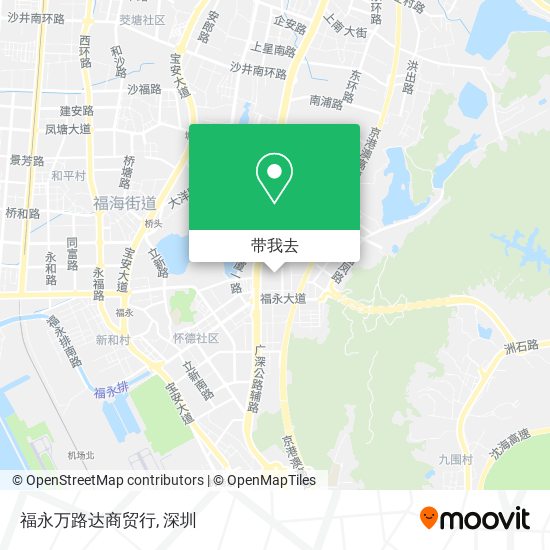 福永万路达商贸行地图