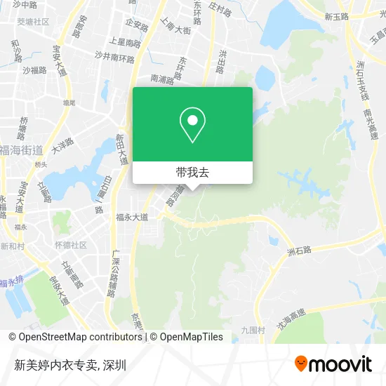 新美婷内衣专卖地图