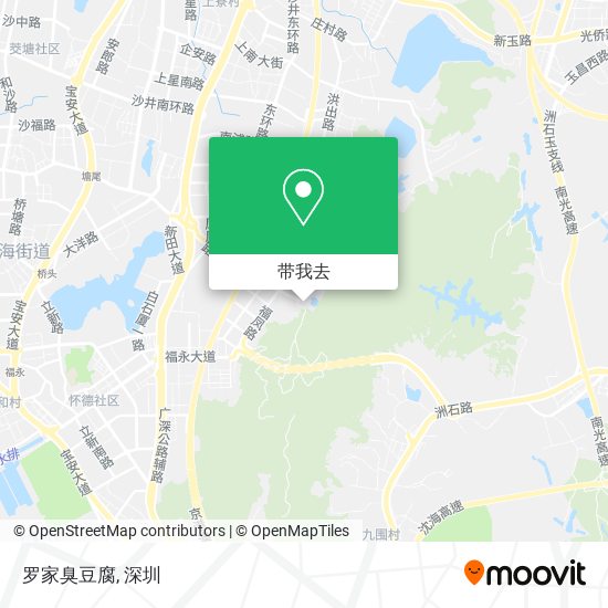 罗家臭豆腐地图