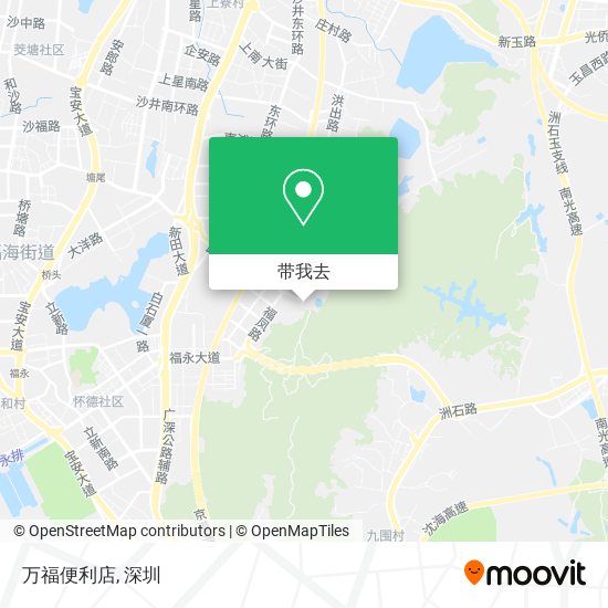 万福便利店地图