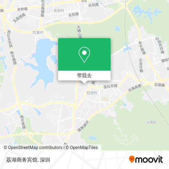 荔湖商务宾馆地图