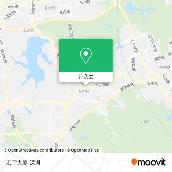 宏宇大厦地图