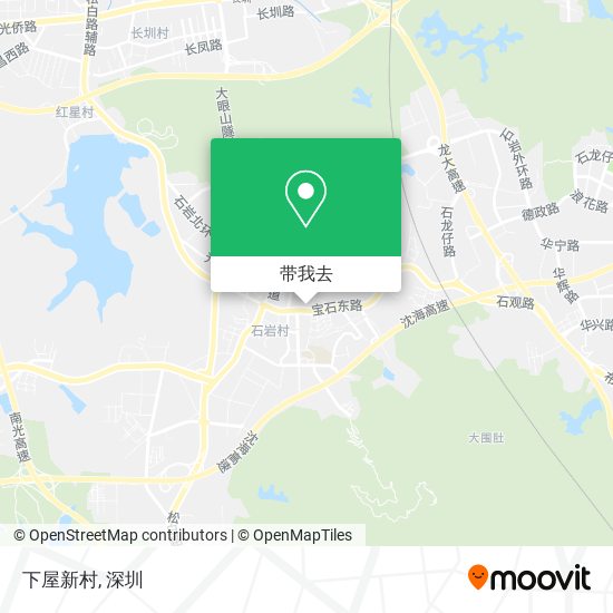 下屋新村地图