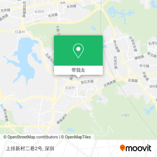 上排新村二巷2号地图