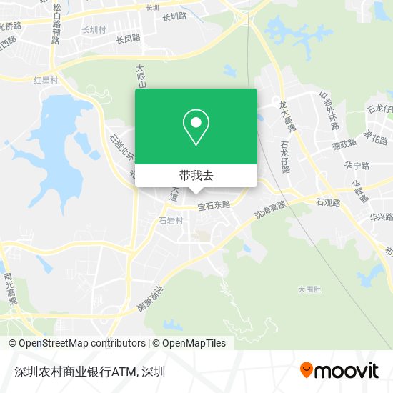 深圳农村商业银行ATM地图