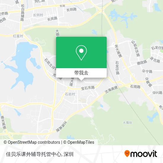 佳贝乐课外辅导托管中心地图