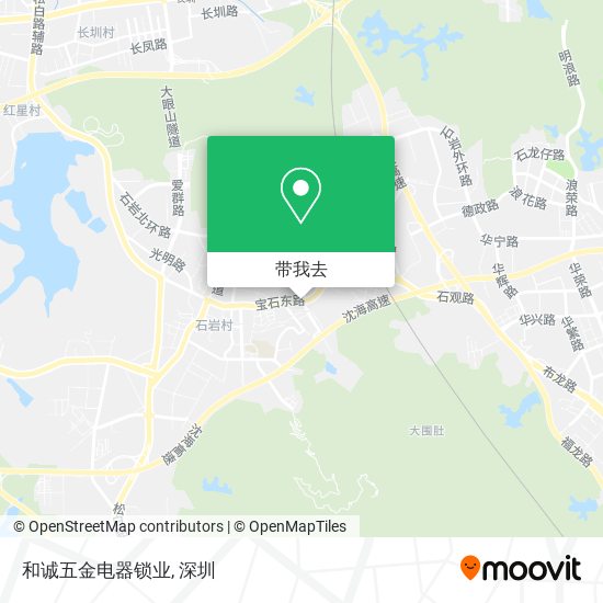 和诚五金电器锁业地图