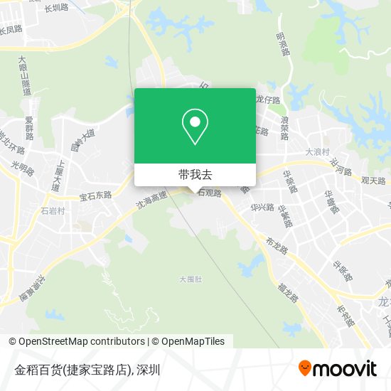 金稻百货(捷家宝路店)地图