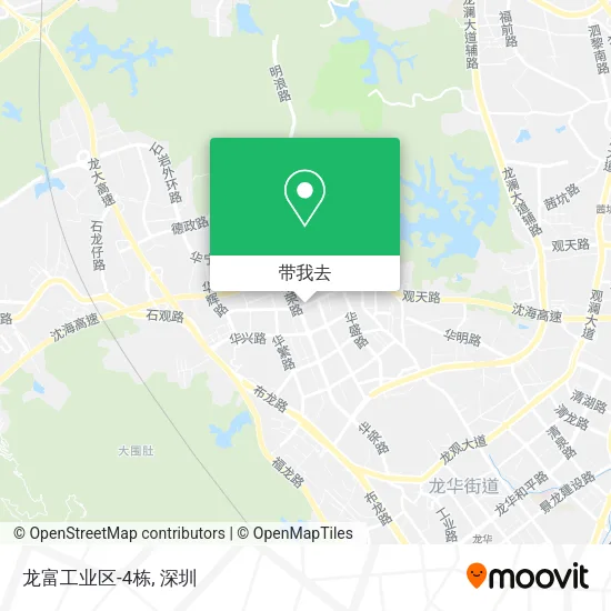龙富工业区-4栋地图