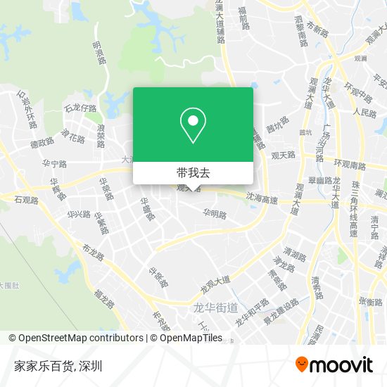 家家乐百货地图