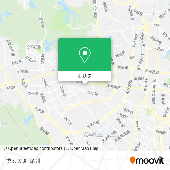 悦宏大厦地图