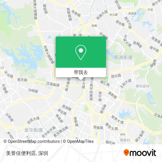 美誉佳便利店地图