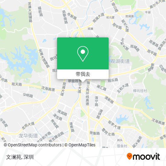 文澜苑地图