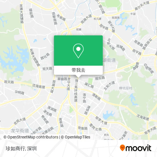 珍如商行地图