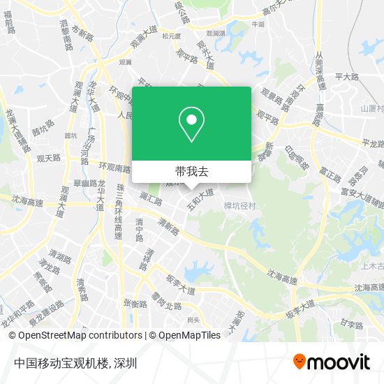 中国移动宝观机楼地图