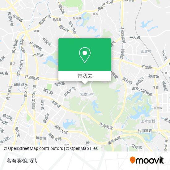名海宾馆地图