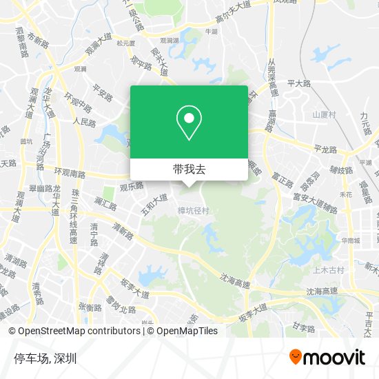 停车场地图