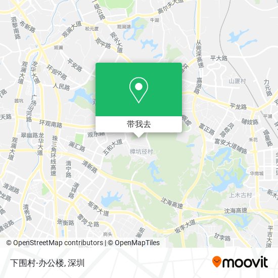 下围村-办公楼地图