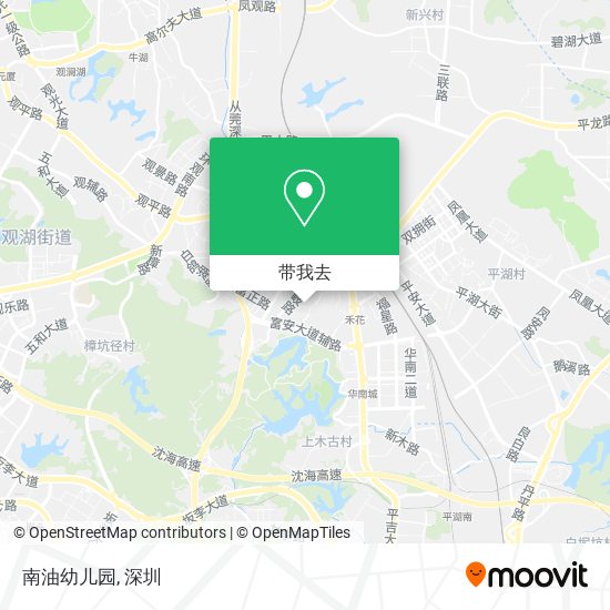 南油幼儿园地图