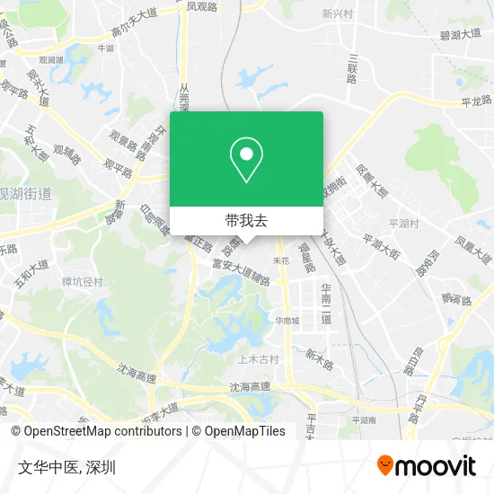 文华中医地图