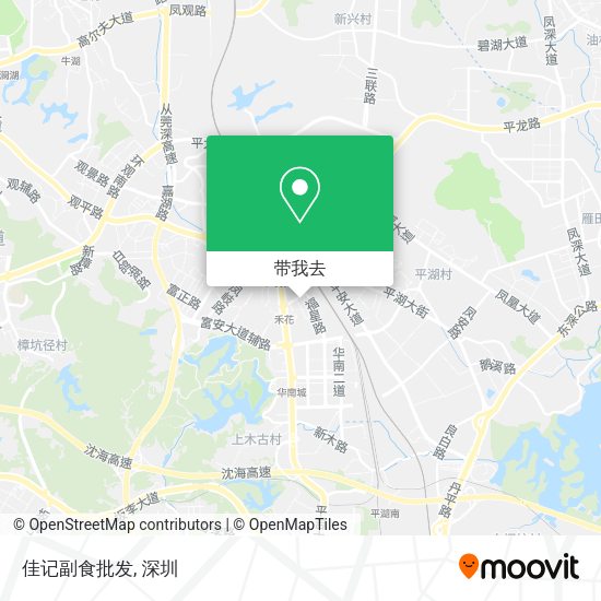 佳记副食批发地图