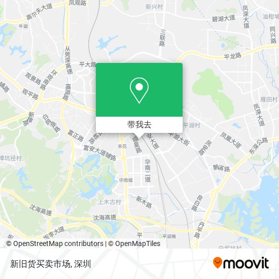 新旧货买卖市场地图