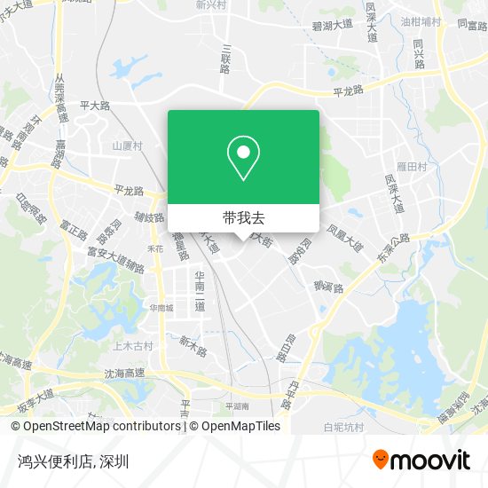鸿兴便利店地图