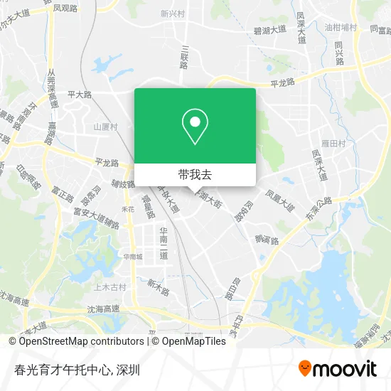 春光育才午托中心地图