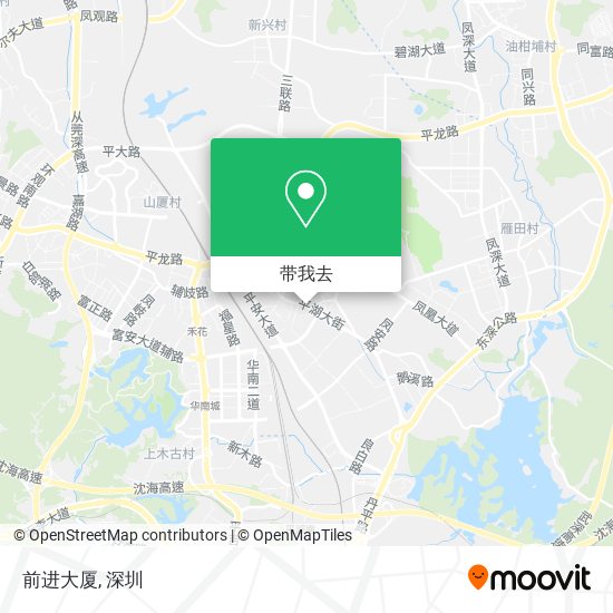 前进大厦地图