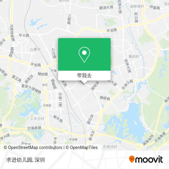 求进幼儿园地图