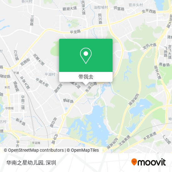 华南之星幼儿园地图