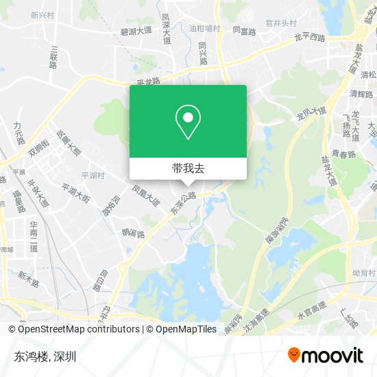 东鸿楼地图