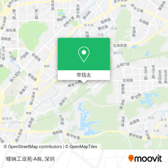 螺钢工业苑-A栋地图
