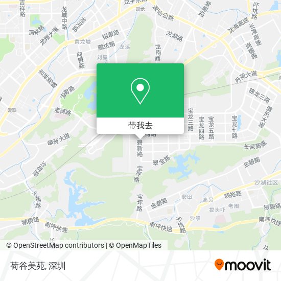 荷谷美苑地图