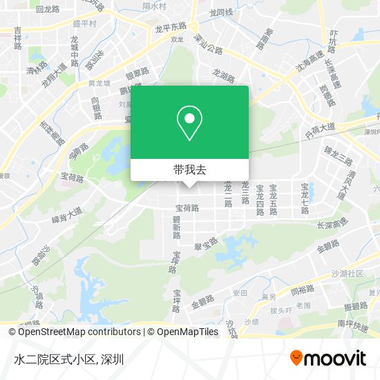 水二院区式小区地图