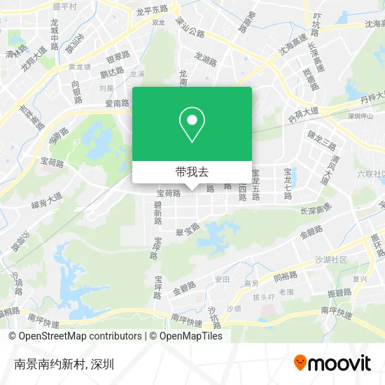 南景南约新村地图