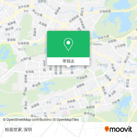 粉面世家地图