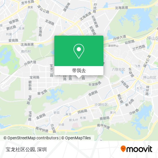 宝龙社区公园地图