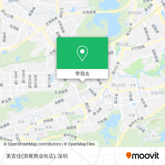 美宜佳(浪尾商业街店)地图