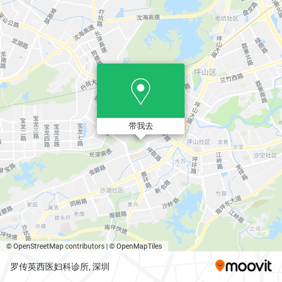 罗传英西医妇科诊所地图