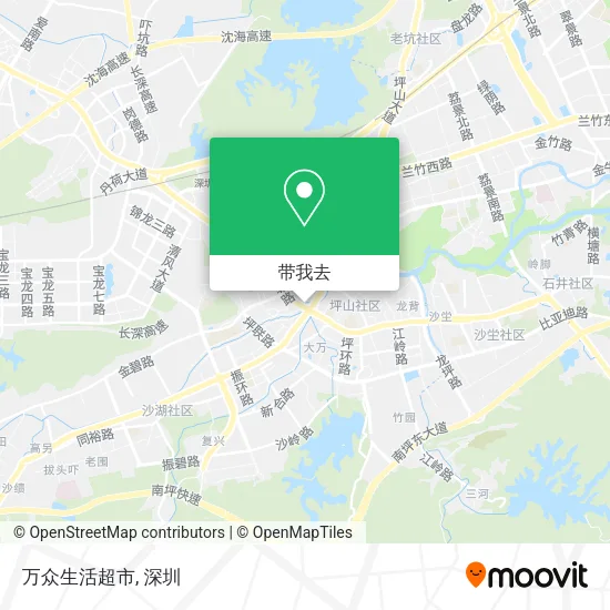 万众生活超市地图
