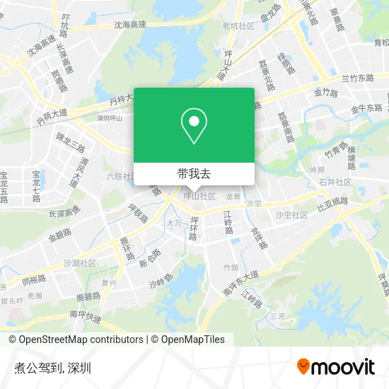 煮公驾到地图
